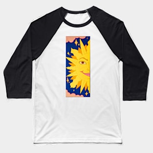 That 70s Hippie Sun Baseball T-Shirt